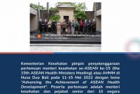 Pimpin Pertemuan Menkes se-ASEAN, RI Ajak Melakukan Ini