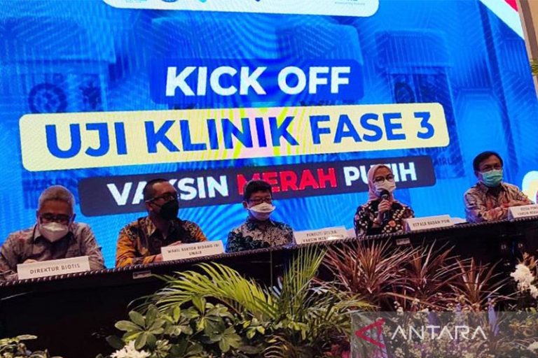 Vaksin Merah Putih Masuk Tahap Uji Klinik Fase 3