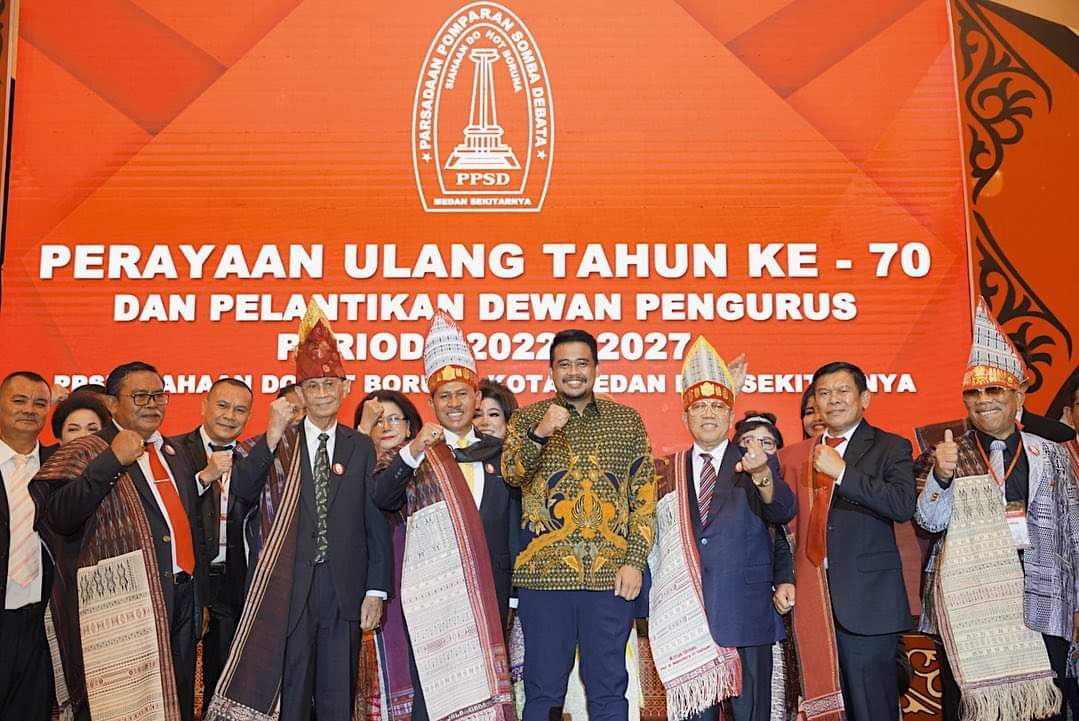 Bobby Nasution Hadiri Perayaan Hut Ke 70 Tahun Parsadaan Pomparan Somba Debata Siahaan Dohot 1445