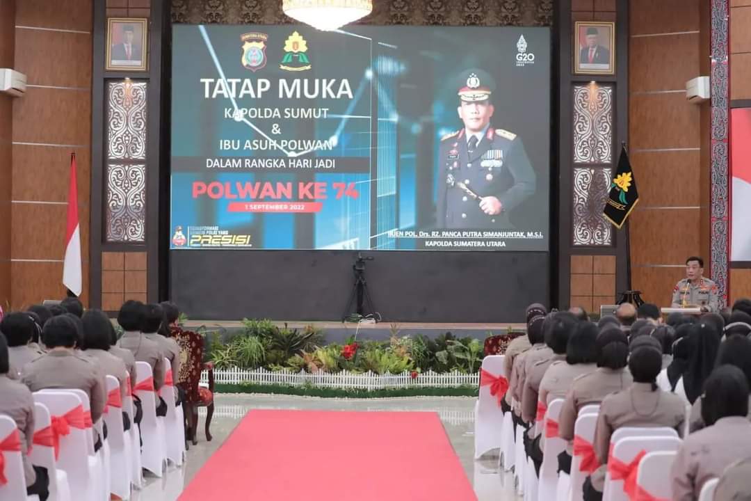 HUT Polwan Ke-74, Kapolda Sumut: Tunjukkan Eksistensi Polwan Wujudkan ...