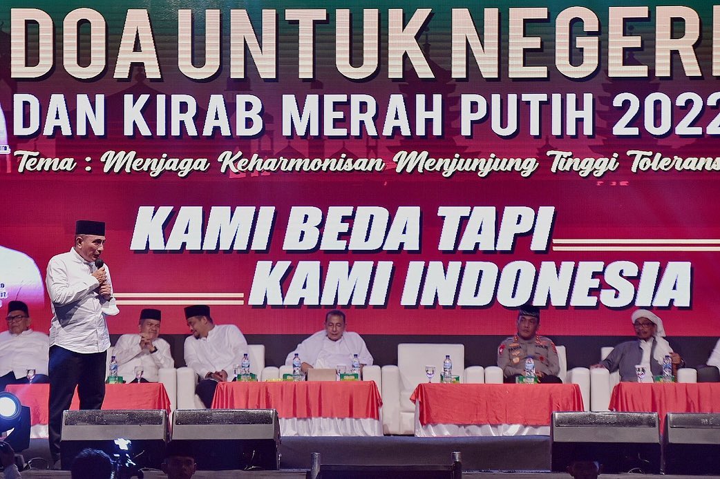 Doa Untuk Negeri Dan Kirab Merah Putih Di Sumut, Wantimpres Habib ...